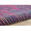 Tapis rose / mauve à motif abstrait Liia-66449072