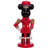 Kurt Adler Wooden Nutcrackers, Minnie Mouse Marching Band Leader, 10in