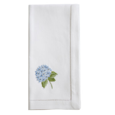 Plympt Cotton Embroidered Square Napkin
