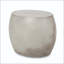 Table d'appoint ovale MGO avec finition en béton lisse