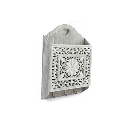 Classic Wall Organizer with Key Hooks