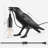 Crow Lamp Raven Table Lamp With Bulb Bird Desk Lamps Gothic Home Decor Crow Light Raven Lamp For Bedside
