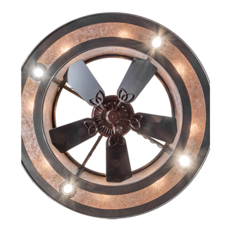 Mission Downrod Ceiling Fan