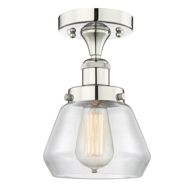 Collymore Glass Semi Flush Mount