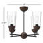 Lustre sphérique spoutnik à 4 lumières Harstad-2135157635