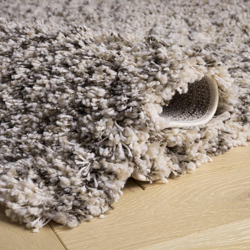 Adessa Shag Performance Chevron Rug, Rectangle 9' x 12'