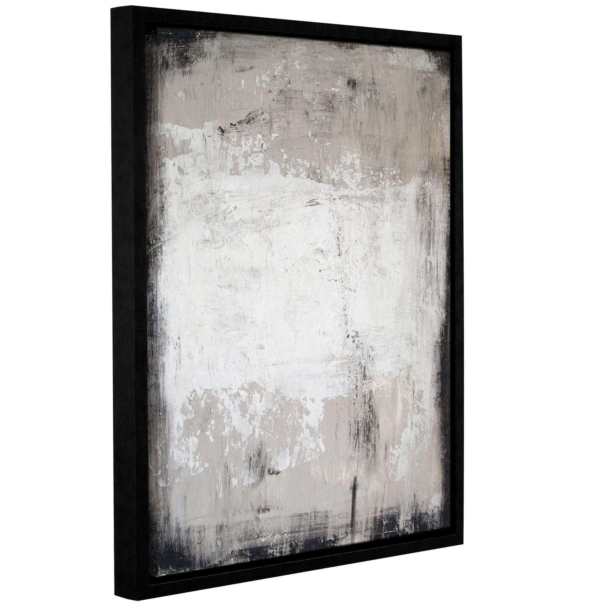 Trent Austin Design® Stone Abstract X Framed On Canvas Print & Reviews ...