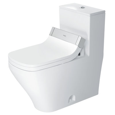 Durastyle Dual-Flush Elongated One-Piece Toilet with Hygieneglaze (Seat Not Included)