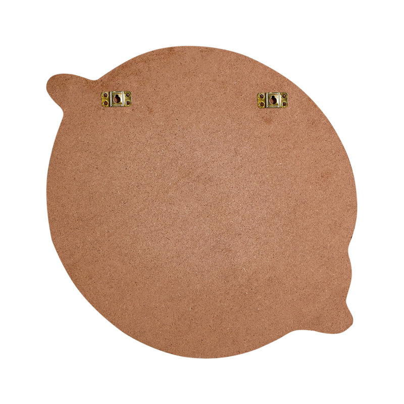 Fabric Oval Mirror
