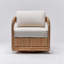 Fauteuil pivotant en cuir 27,5 po Harbour-124966660-90795128