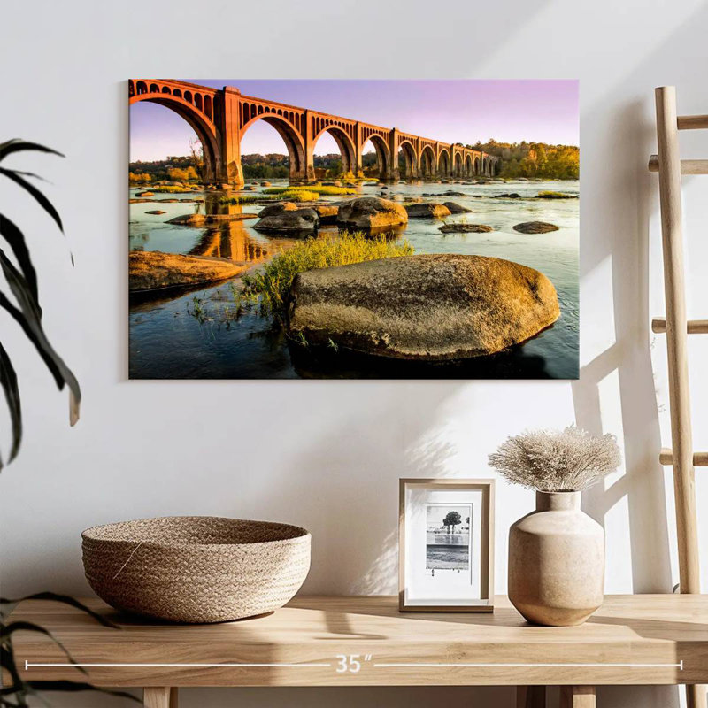 Lilie James River Bridge, H 16 po x l 24 po