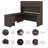 Office 500 Collection 4 Piece Computer Desk Office Set-83614641