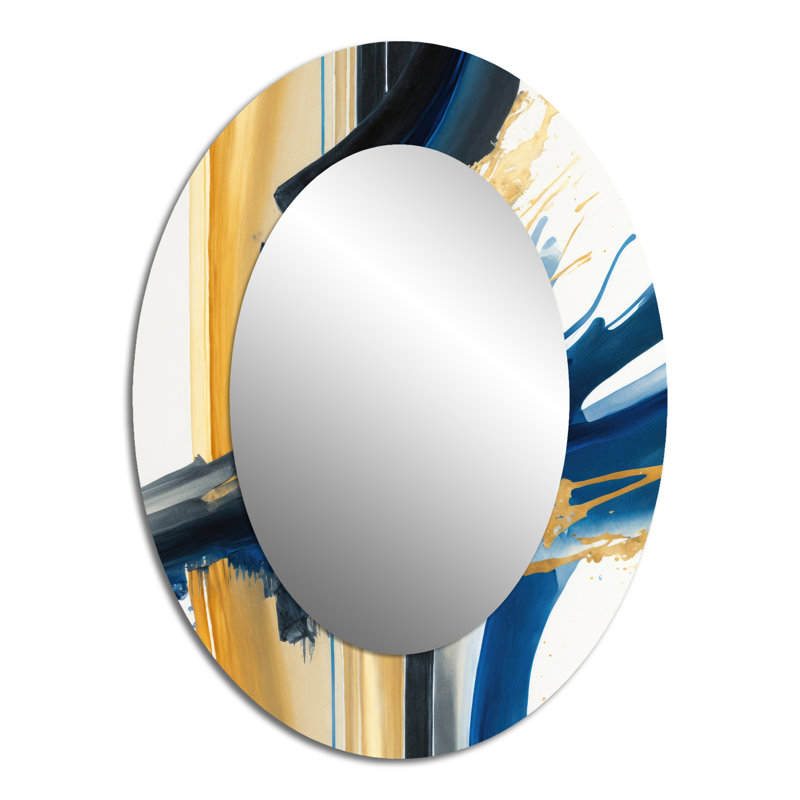 Miroir mural oval, 40 po x 30 po
