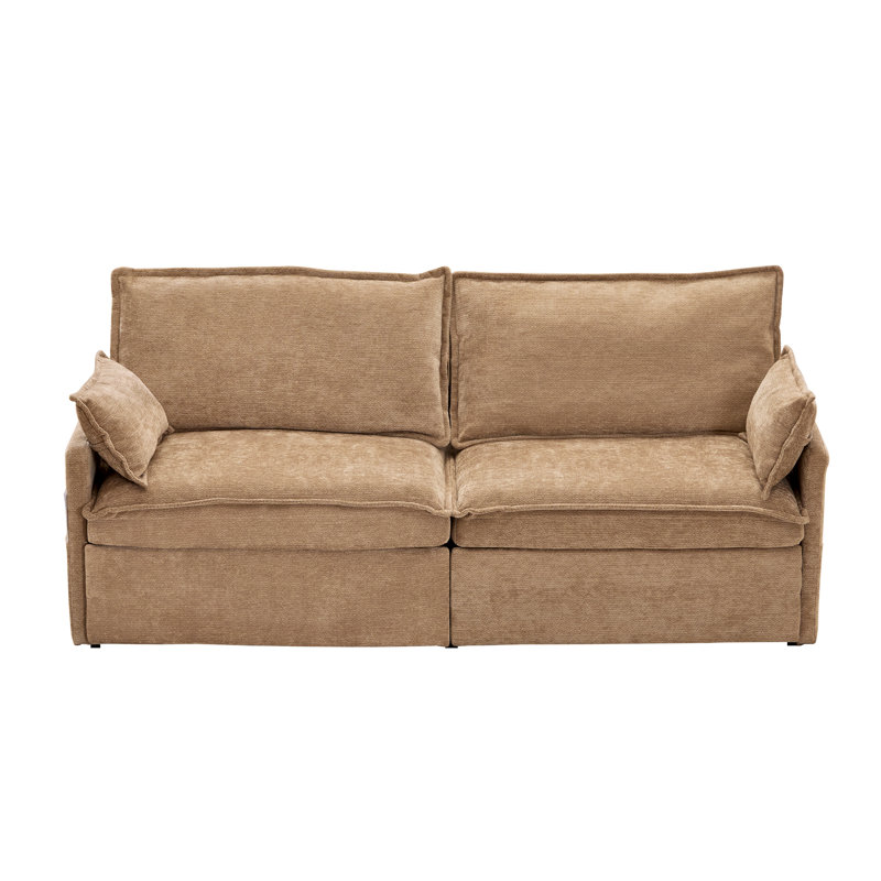 Canapé-lit multifonctionnel Chenille Modern Convenience Living Spaces