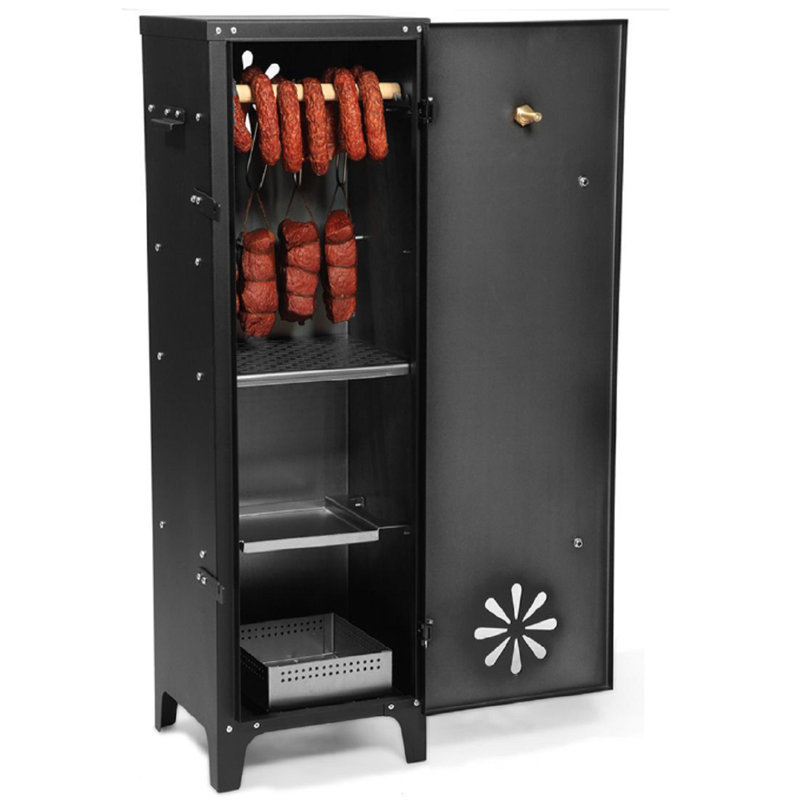 Williston Forge Peirson 30cm W Steel Smoker Box