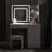 39.4'' Wide Makeup Vanity Set with Stool and Mirror