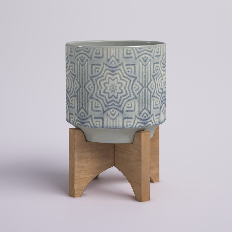 Pot de fleurs en céramique