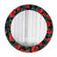 Huldar Glass Flat Wall Mirror