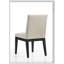 Ensemble de 2 chaises de salle à manger en tissu beige Jasper, confortables et élégantes pour les salles à manger modernes