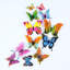 Adhésif décoratif 24 pièces 3D Butterfly