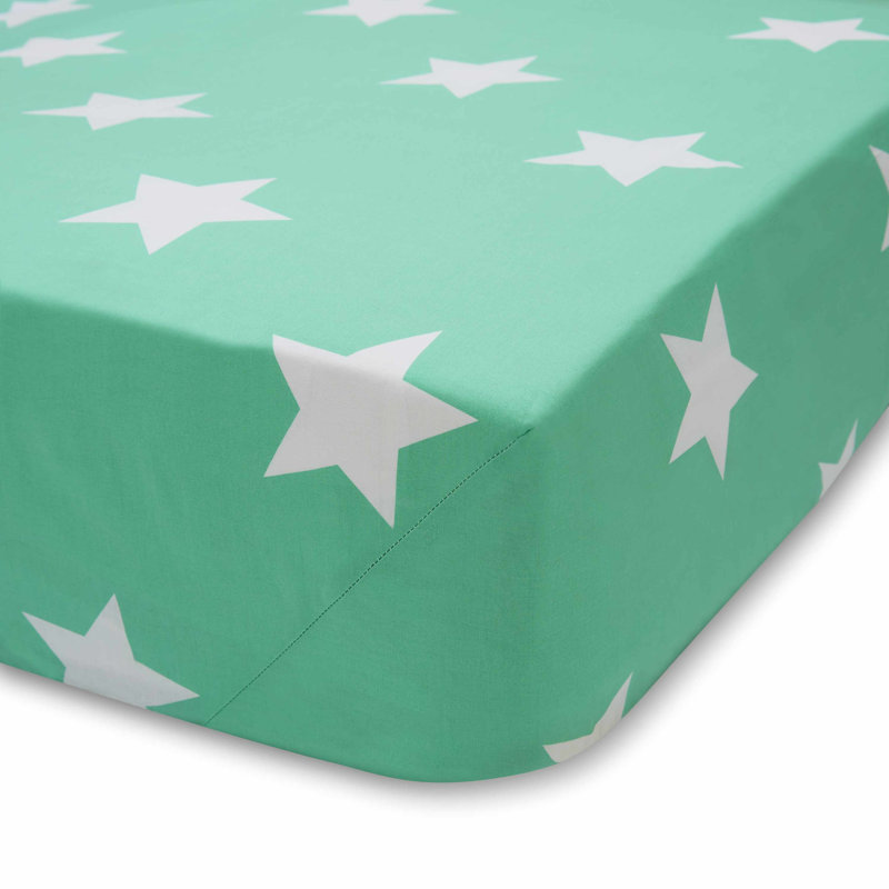 Born To Shine Fitted Sheet 25cm Depth, 135 W x 190cm L Fitted Sheet