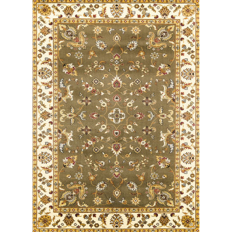 Polypropylène 5 pi 3 po Tapis X 7 avec motif classique