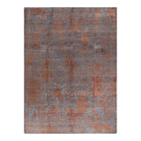Overdyed One-of-a-Kind 8' 10" X 12' 2" Hand Knotted Area Rug