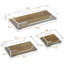 Solid Wood Acrylic Desk Organiser