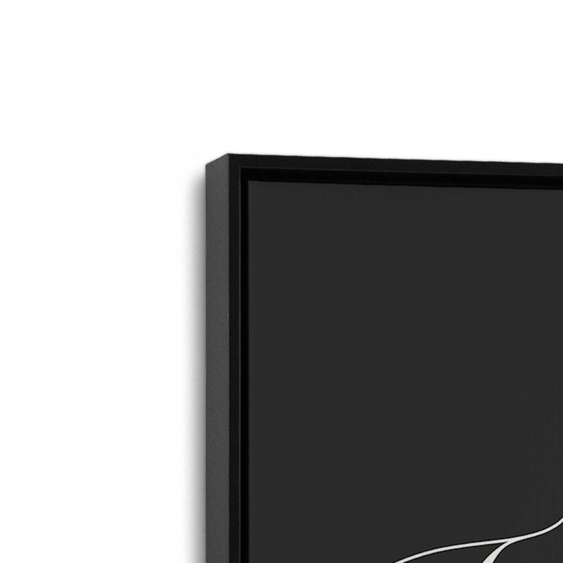 «Yonkers Fuhgeddaboudit» par Deny Designs, reproduction d'art, 24 x 32, Noir, Toile avec cadre