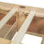 Grand lit plateforme avec 6 tiroirs de rangement