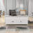 Linen Blend Upholstered Storage Bench-78510592