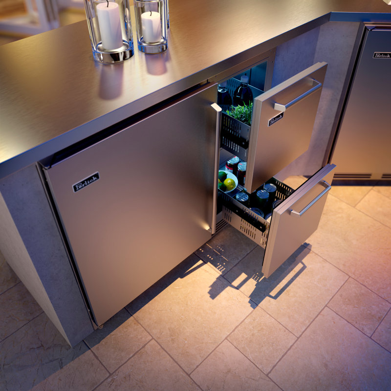4.8 Cubic Feet Frost-Free Undercounter Upright Freezer with Adjustable Temperature Controls, Right