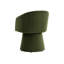 ETTA SWIVEL DINING ARMCHAIR - MOSS GREEN