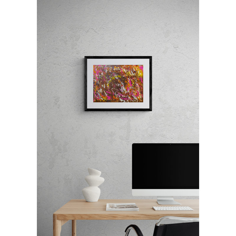 Welcome To Life by Alicia Lopez, Black Framed Paper, 16" H x 20" W