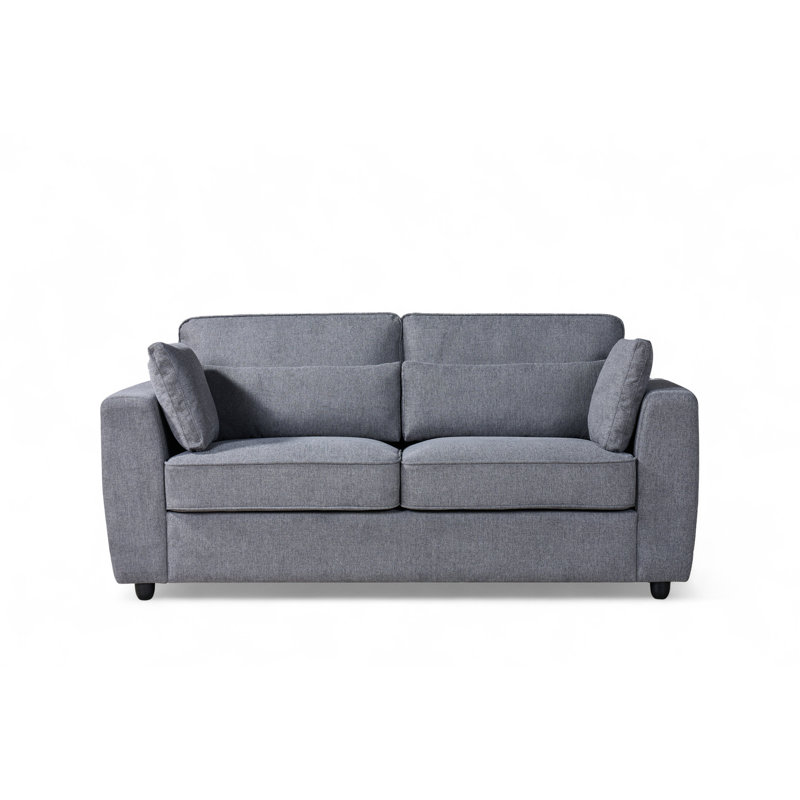 Chenille Sofa, Dark Grey, 2