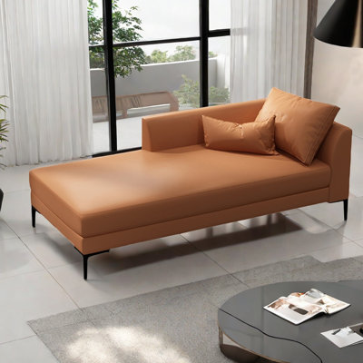 Chaise longue rembourrée Litta