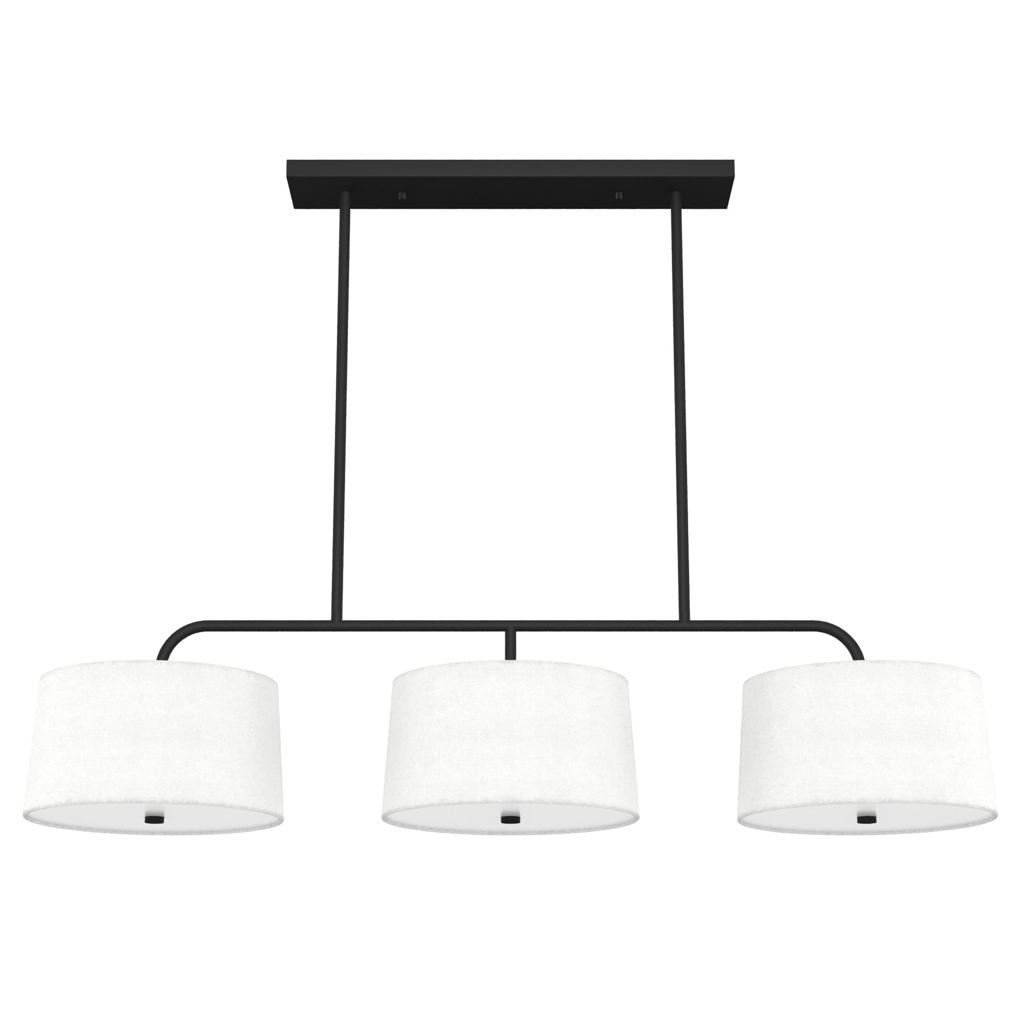 Hunter Fan Cottage Hill 6 Light Kitchen Island Shaded Linear