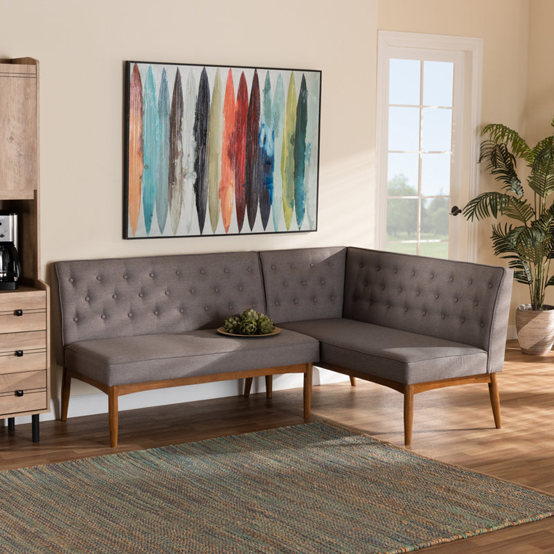 Cherianne Polyester Upholstered Bench