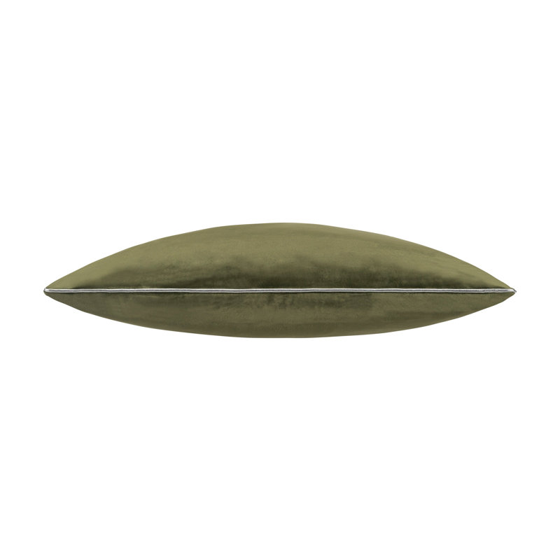 Noah Velvet Square Pillow Cover & Insert, Green