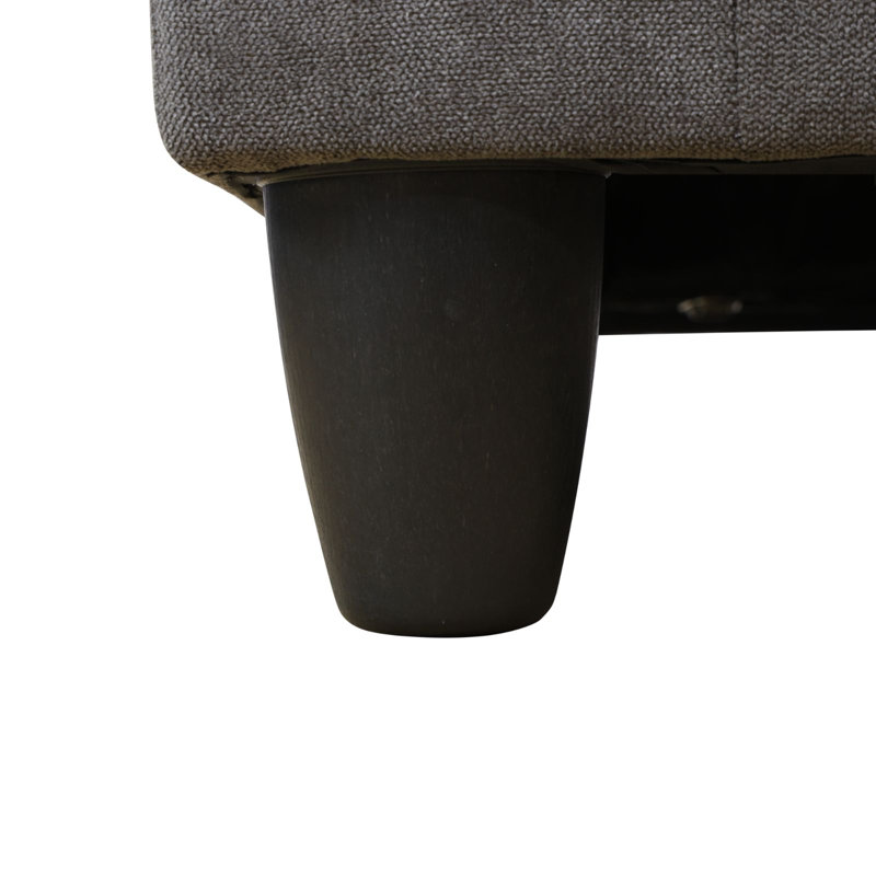 Canapé modulaire rembourré réversible 118 pièces 8 pièces 118 "avec 2 repose-pieds, brown Linen
