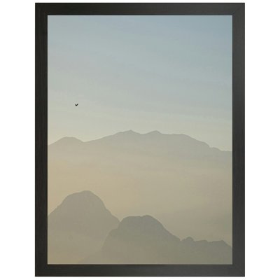 5x7 Picture Frame Brown Affordable Medium Style 76808-778 , 1.25 Inch MDF Moulding , Includes Glass and Backing , Wall Display Frame for Art, Posters, or Photos , Frame USA