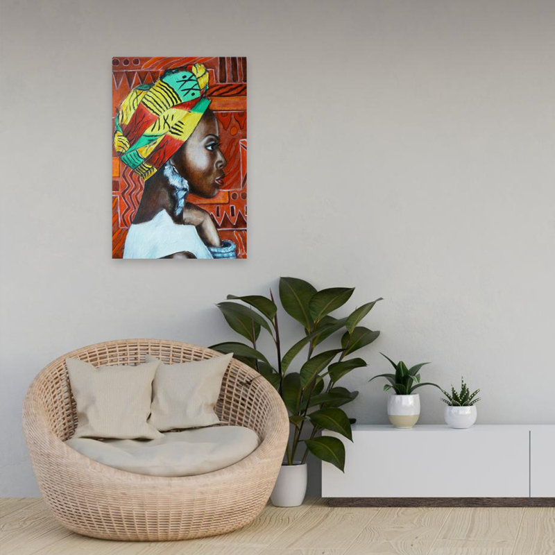 Model 3 - Multicultural Figurative Art, 24" H x 16" W