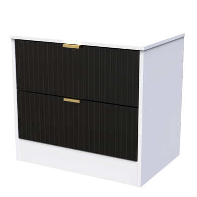 Berklie 58cm W Manufactured Wood Bedside Table