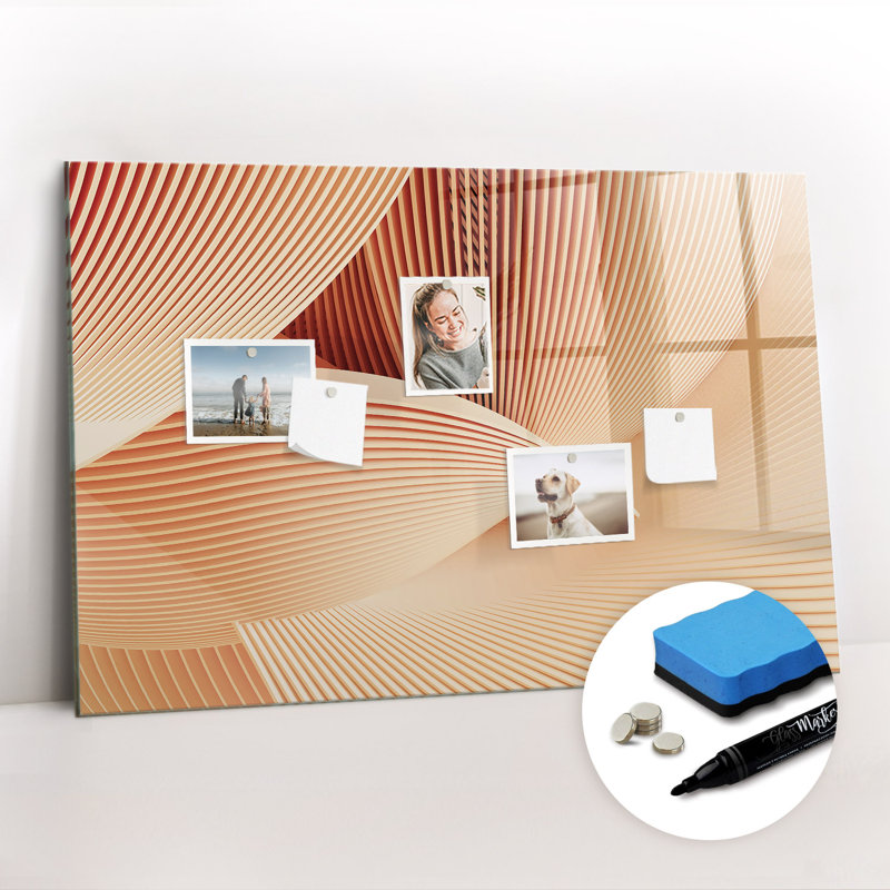 Magnetic Glass Dry Erase Board