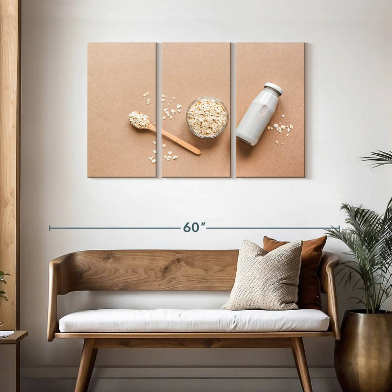 Oat Milk, 28" H x 45" W