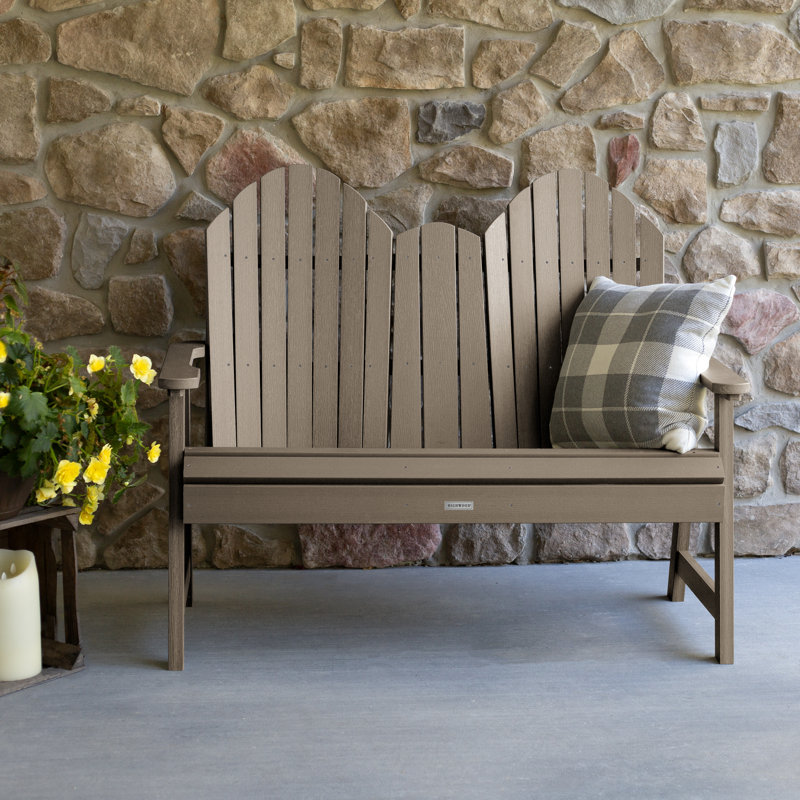Banc d'extérieur 4 pieds Chalee, Brun terrain boisé