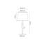 Monegro Metal Table Lamp
