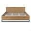 ENGINEERED WOOD  BED FRAME KING SIZE Stylish Bedroom Centerpiece With Sturdy Craftsmanship-35645017
