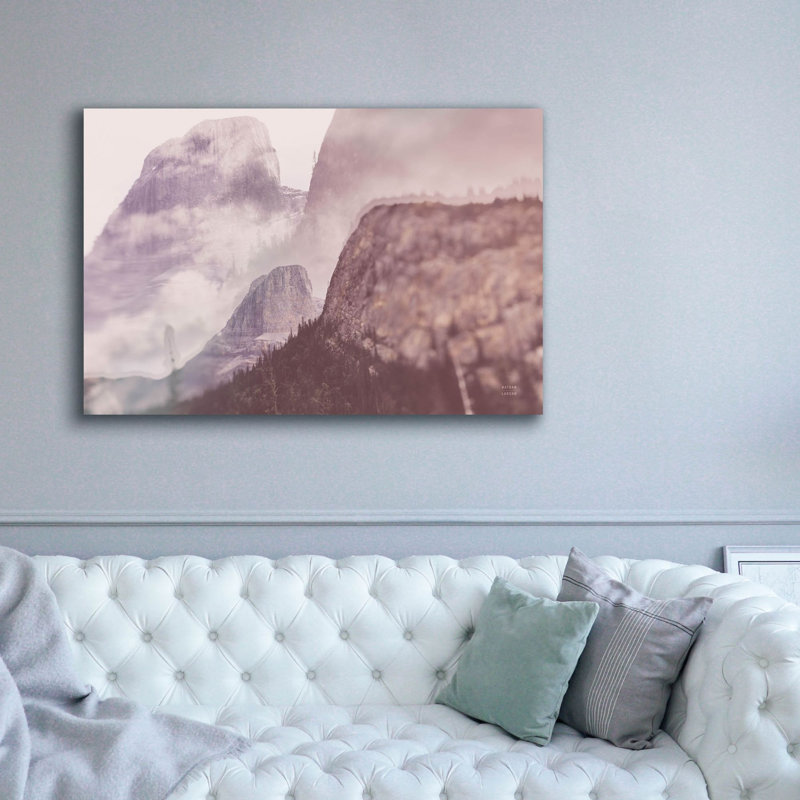 "Epic Graffiti" Alberta Dream 2 "par Nathan Larson, art mural sur toile, H 40 po x l 60 po