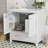 30" Bathroom Vanity With sink, double-door cabinets, and drawers-2076050036